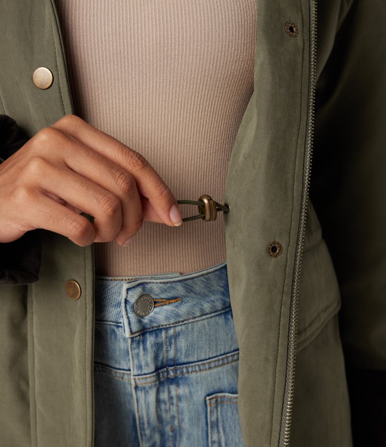 chaqueta informal de manga larga con bolsillos